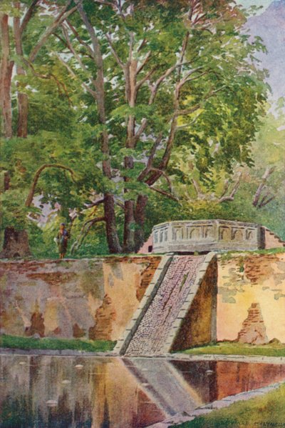 The Nishat Bagh by Unbekannt Unbekannt